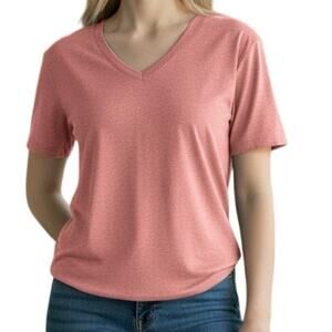 90 Degrees Sz M Light Orange Quick Dry 
T-shirt Sz M Lightweight | GUC